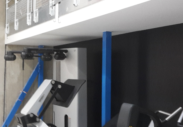 plateforme salle de sport contrainte machine